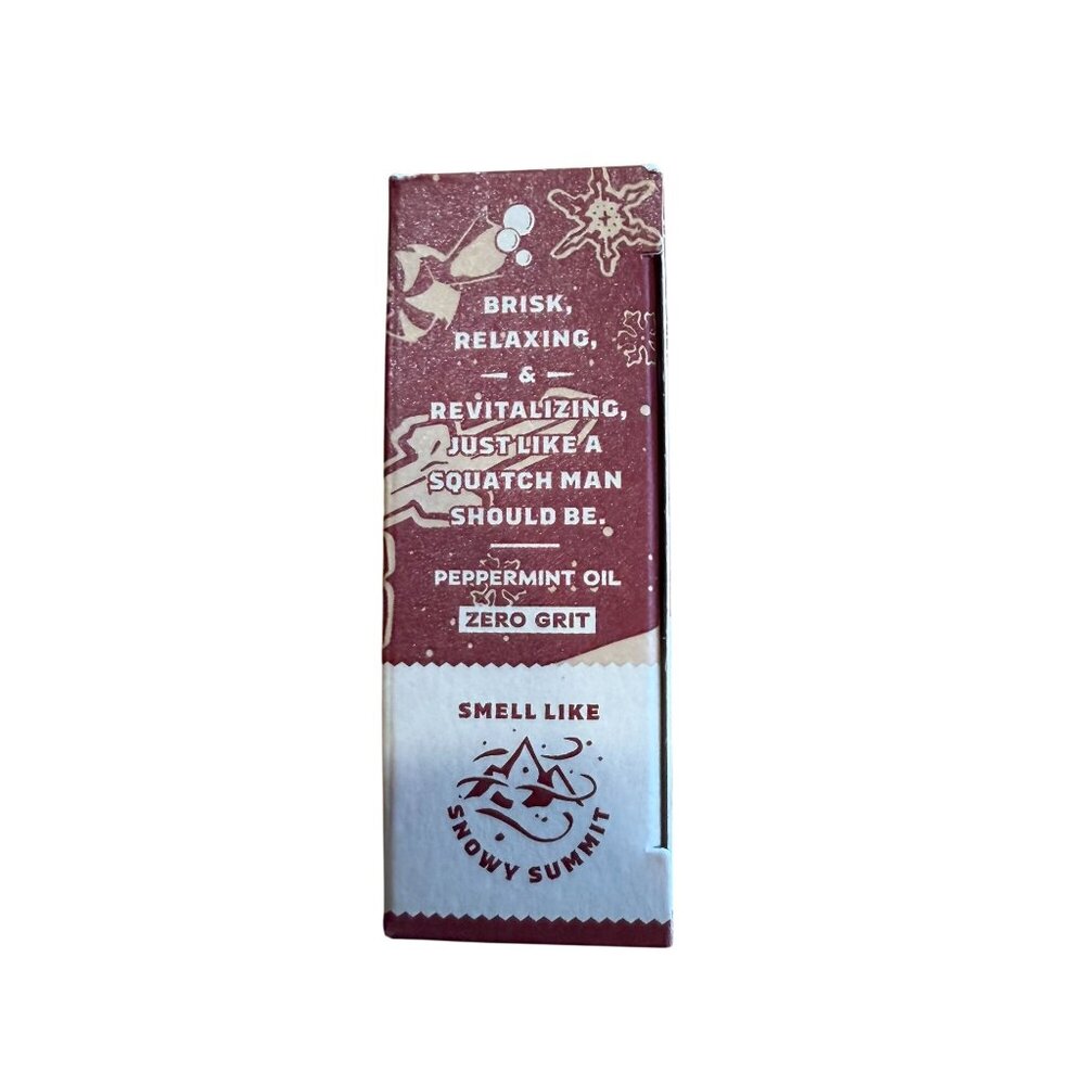 Dr. Squatch Frosty Peppermint Bar Soap 3 Pack Limited Edition Zero Grit Mens - Picture 3 of 3